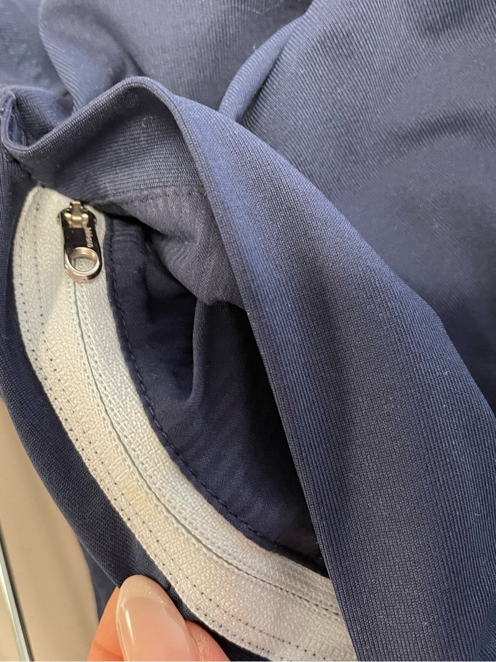 Lululemon ABC Classic Stretch Pants Navy Blue 36 Minimalist Golf Career - Picture 11 of 16